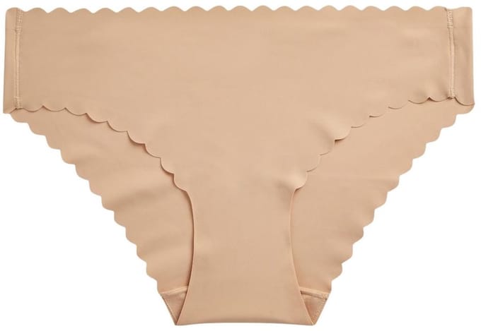 Next - Dames - No VPL slipje met geschulpte rand - Huidkleur
