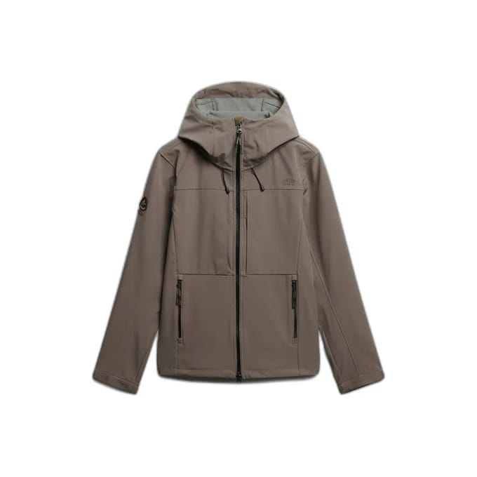 Superdry - Softshell Trekker Jas met Capuchon - Heren