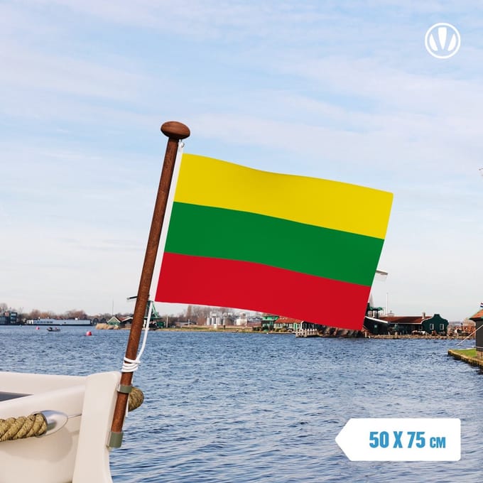 Vlag Litouwen 50x75cm