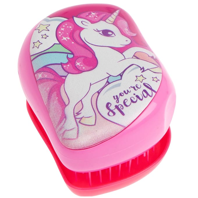 Unicorn Haarborstel Eenhoorn Meisjes Roze/wit