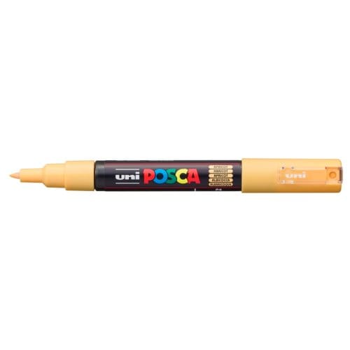 Posca marker met conische punt schrijfdikte extra-fijn abrikoos