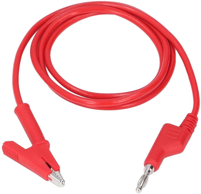 Elektrische Tester - Spanningstester Accu - Auto Onderhoud - 20A Stroomsterkte - 10 mm Opening - Rood