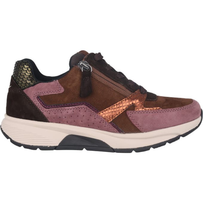Gabor rollingsoft sensitive 56.878.33 - dames rollende wandelsneaker - multikleur - maat 38.5 (EU) 5.5 (UK)