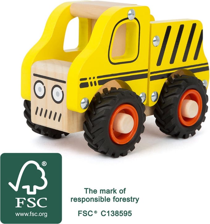 Small Foot - Wooden Work Vehicle Construction Site