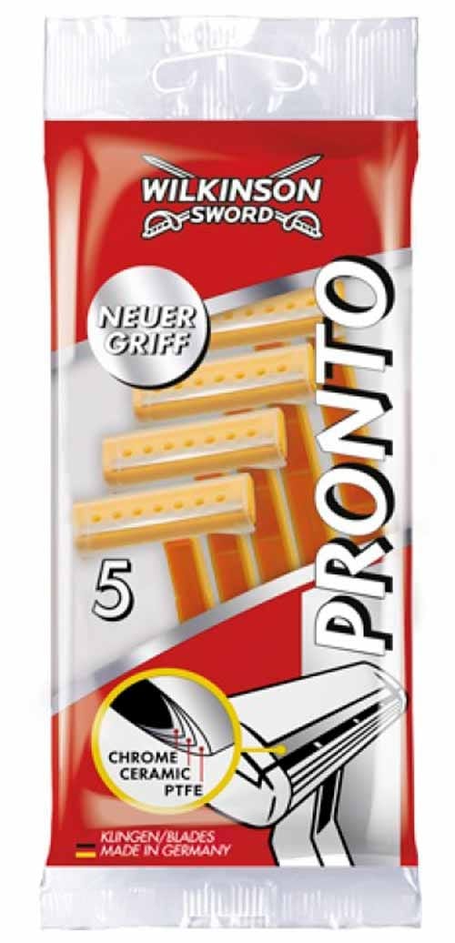 Wilkinson Sword Pronto Wegwerpschraper - 5 stuks