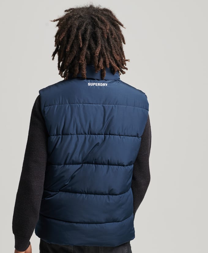 Superdry Heren Superdry Herens Puffer Gilet