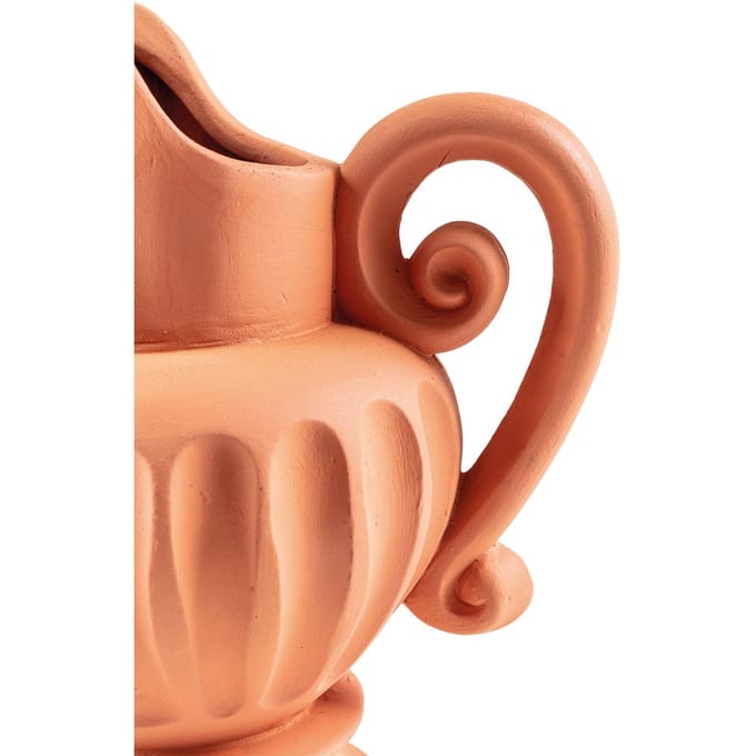 SELETTI Magna Graecia Caraffa vaas, hoogte 33 cm, terracotta