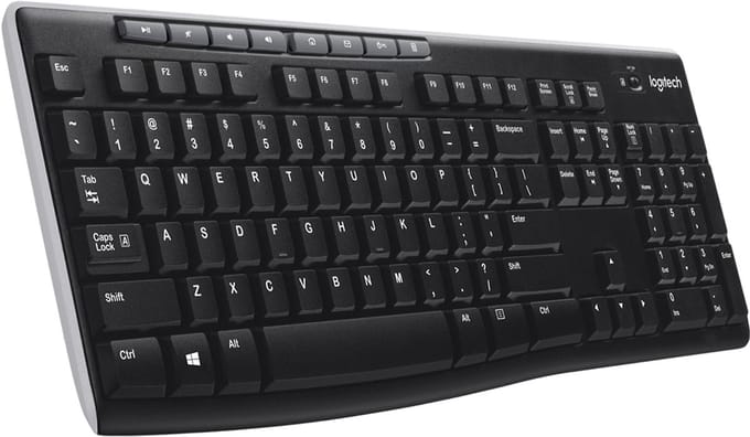 Logitech Wireless Keyboard K270 - Toetsenbord - Spaans