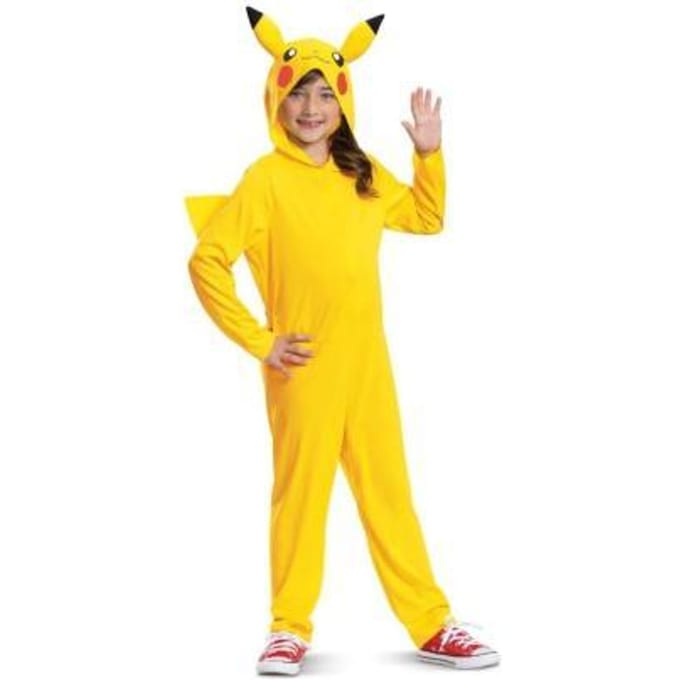 Pokemon Pikachu Fancy Dress Child 7-8 jaar Feestkleding