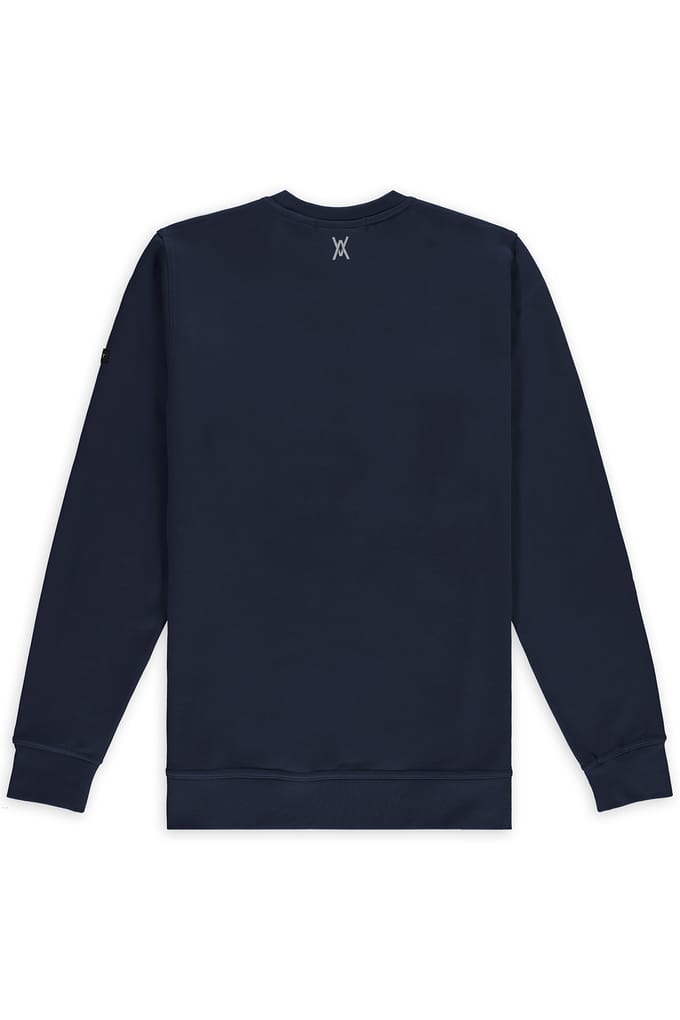ASPACT Mylo Crewneck Blue Taglia: S | Maglioni a maglia Outlet | Unisex | Blu