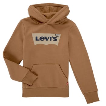Levi´s ® Kids Batwing Screen Print Hoodie Bruin 24 Months Jongen