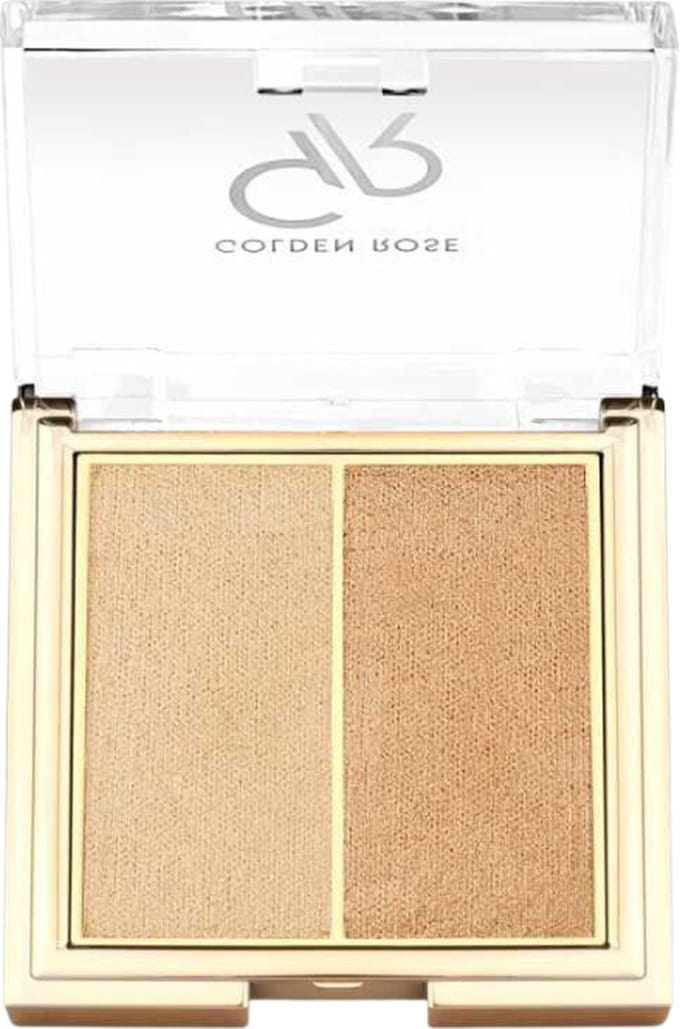 Golden Rose - So Glow! Highlighter Duo 02 - Gemiddelde / Donkere huidskleur