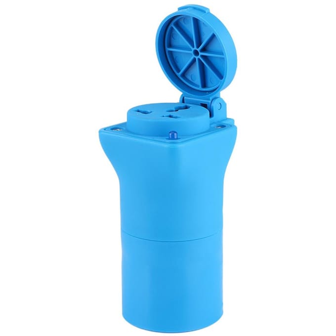 Laadpaal Adapter Socket Converter Conversie Stekker voor Camper RV Caravan 16A 200?250V blue
