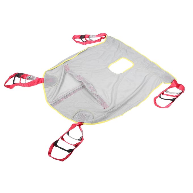 Sangle de levage pour patients, sangle de transfert universelle, réutilisable, professionnelle, pour patients âgés white