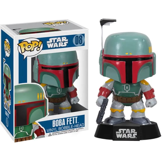Funko Pop! Star Wars Bobble: Boba Fett - Verzamelfiguur