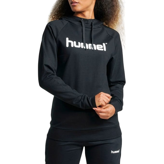Dames sweatshirt met capuchon Hummel Cotton Logo