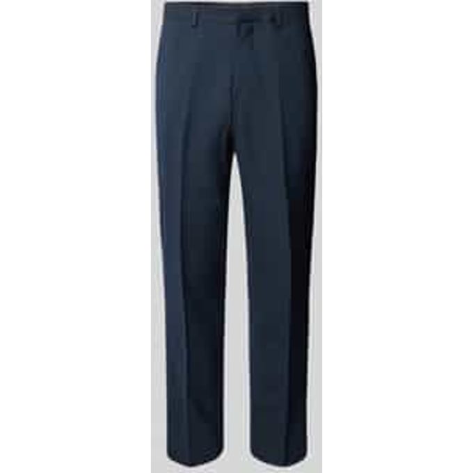 Slim fit pantalon met pied-de-poule-motief, model 's.O ULTIMATE'
