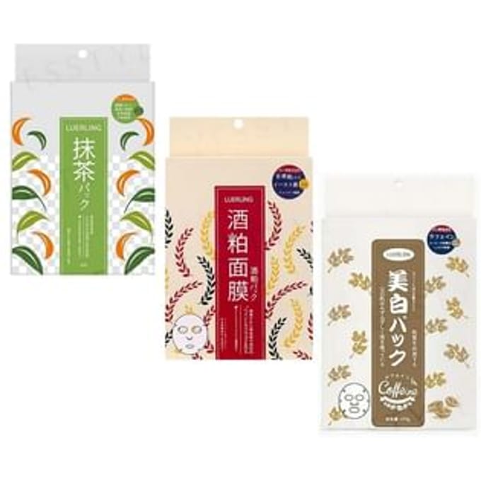 LUERLING - Sheet Mask Wine Lees - 10 pcs