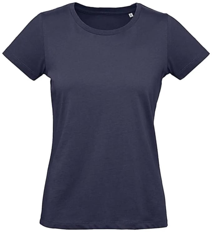 T-shirt dames B&C Organic Inspire Plus