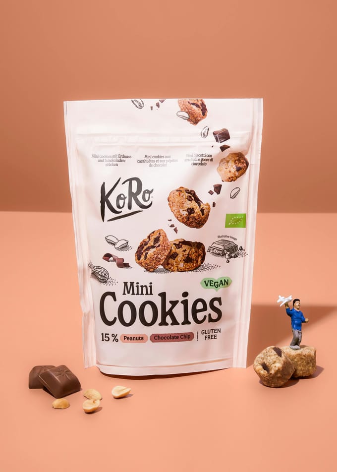 Mini cookies peanut chocolate chip 150 g