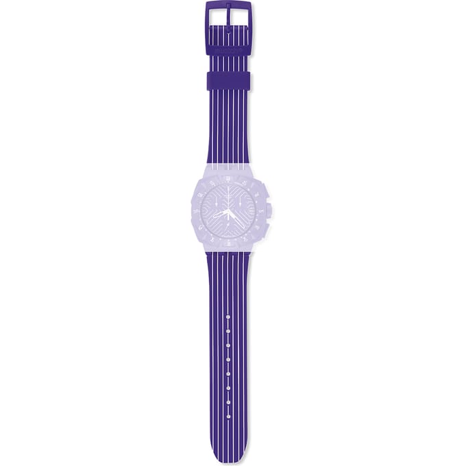 Swatch Plastic - Chrono Plastic - SUI/SUK ASUIV401 SUIV401 Purple Run Horlogeband