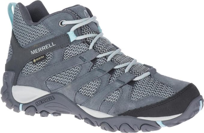 Merrell Alverstone Mid GTX Wandelschoenen Dames - Grijs - Maat 37