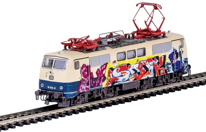 MiniTrix T16724 N ELEKTRISCHE LOCOMOTIEF BR 111 DB, MHI