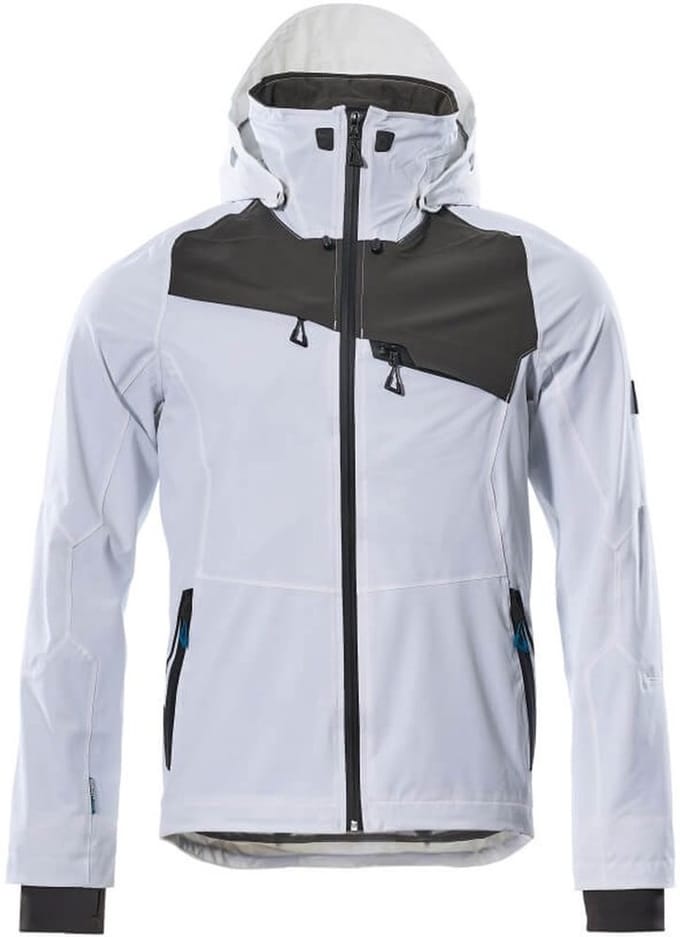 Mascot Advanced Shell jas 17001-411 - wit/donkerantraciet - 2XL