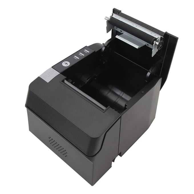80mm USB Thermische Bonprinter Restaurant Keukenprinter met Automatische Snijder USB Ethernet Interface gray