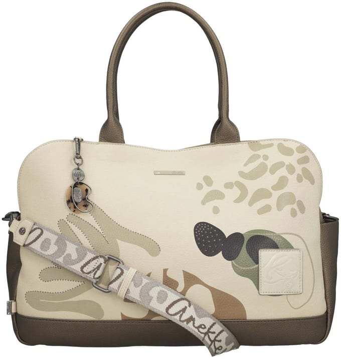 Anekke schoudertas shopper Sophia Gaia Shoulder Bag Multicolor beige