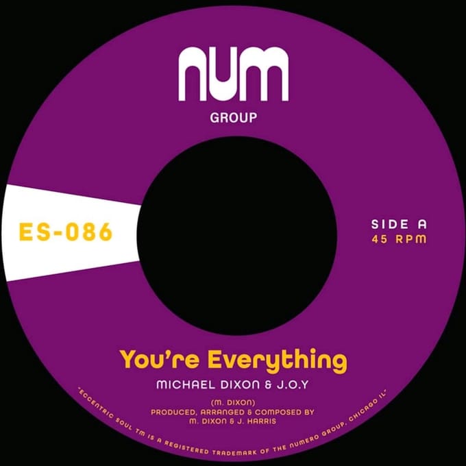 Michael Dixon & J.O.Y. - You're Everything (7" Single)