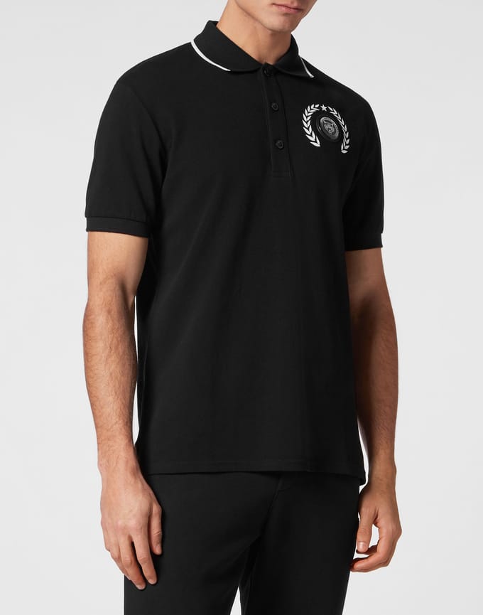Poloshirt Carbon Tiger