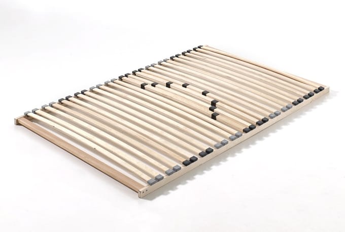 Lattenbodem Supra 140x200cm Met 26 Latten, Vaste Constructie - Emob - Lattenbodems - Bruin - Hout