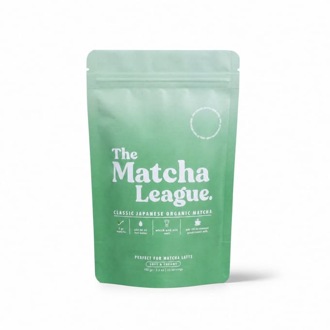 Tea Bar - THE MATCHA LEAGUE. BIO 100 GRAM