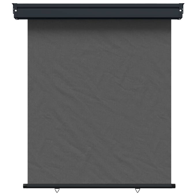 vidaXL Zijscherm Balkon 117 x 250 cm 100% polyester ijzer staal