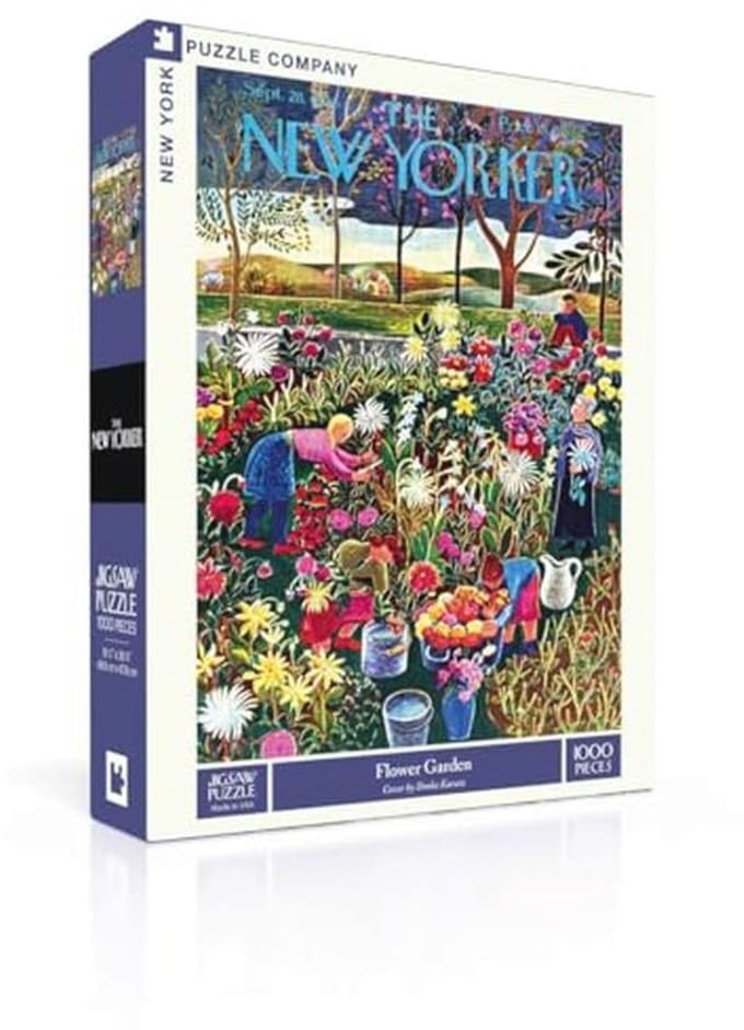 Puzzel met Bloemen Tuin - 1000 Stukken