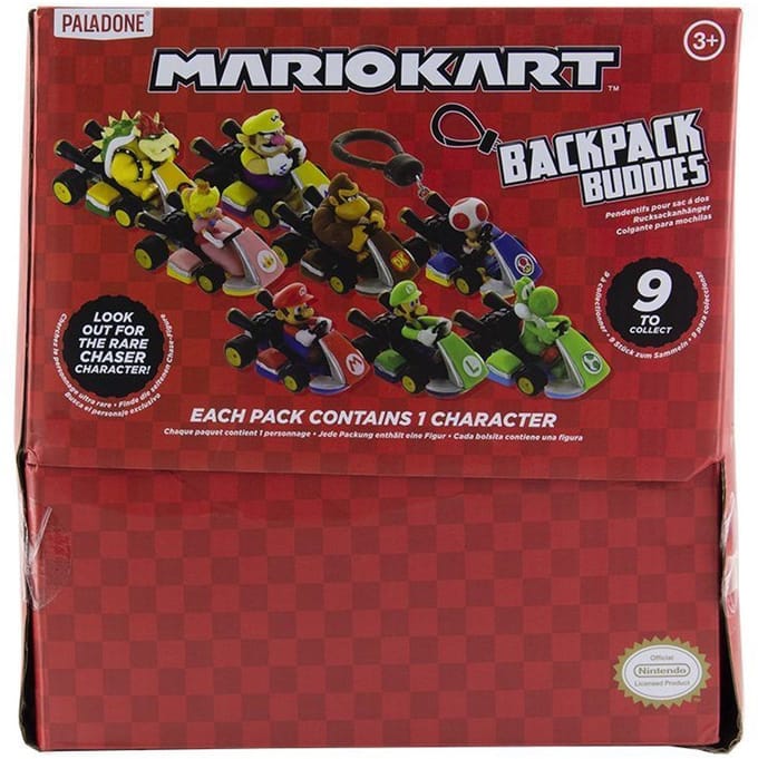Paladone - Mario Kart Backpack Buddies (Assorted)