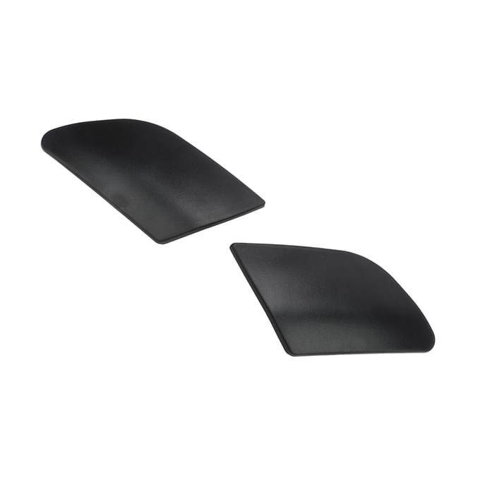 2PCS Cache de Lave-Phare 1K5955109A Résistant à la Chaleur Modifiable Remplacement Pour Rabbit MK5 2006‑2009 black