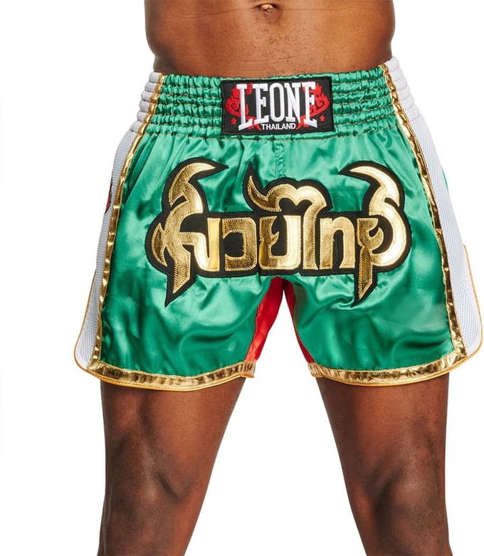 Leone1947 Siam Thai Korte Broek Groen S Man