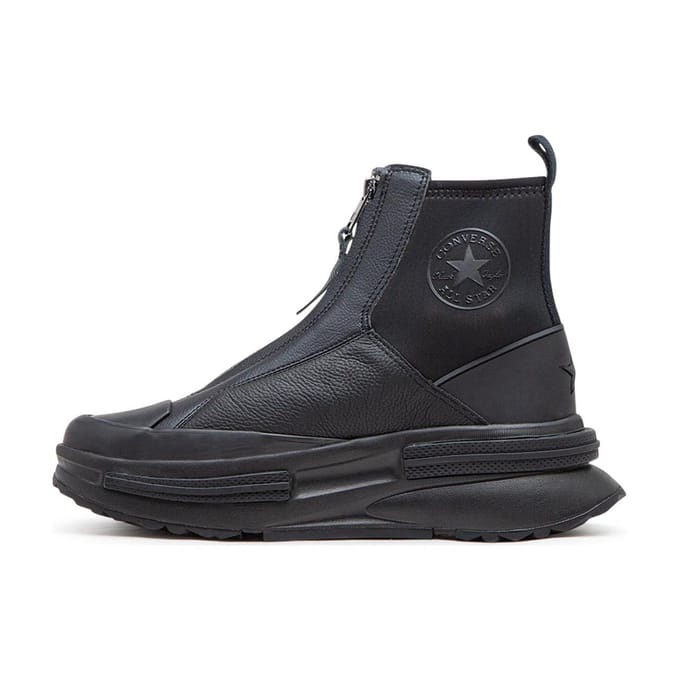 Converse Run Star Legacy Chelsea Boot CX Triple Black Unisex Sneakers A04697C 43 gray