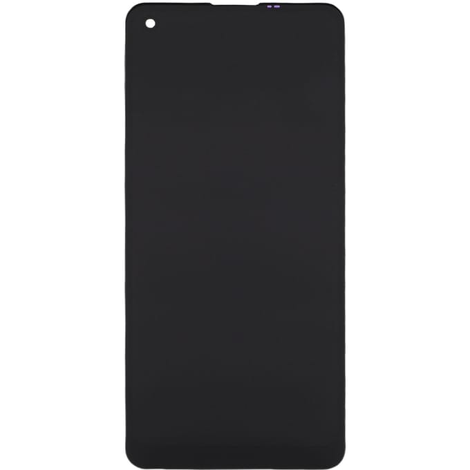 Remplacement de l'ensemble écran pour K51S Anti-rayures Ajustement Parfait Assemblage Écran Tactile Numériseur avec black