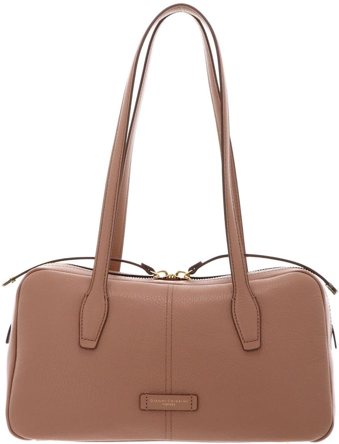 GIANNI CHIARINI Leren schoudertas Aryna Shoulder Bag Clay bruine