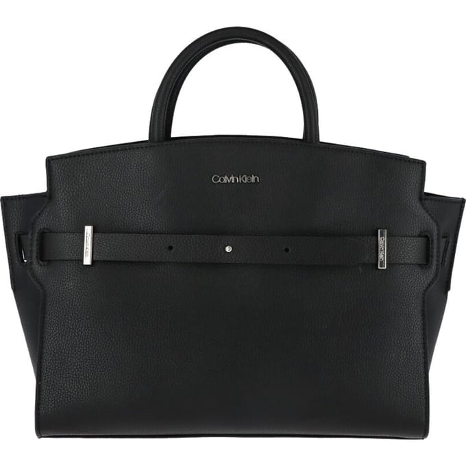 Calvin Klein Dames Zwarte Polyurethaan Handtas