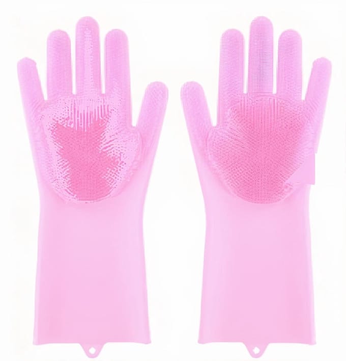 Lifetime Clean Schoonmaakhandschoenen 2 Stuks Roze
