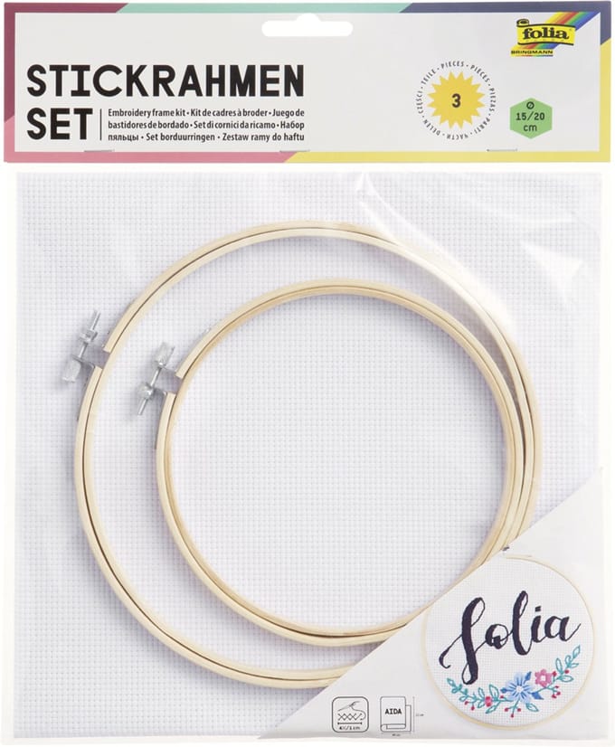 Folia 23401 - Borduurramen - Met borduurstof