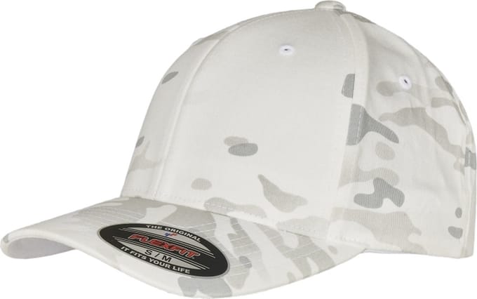 Urban Classics Flexfit pet -S/M- Multicam® Grijs