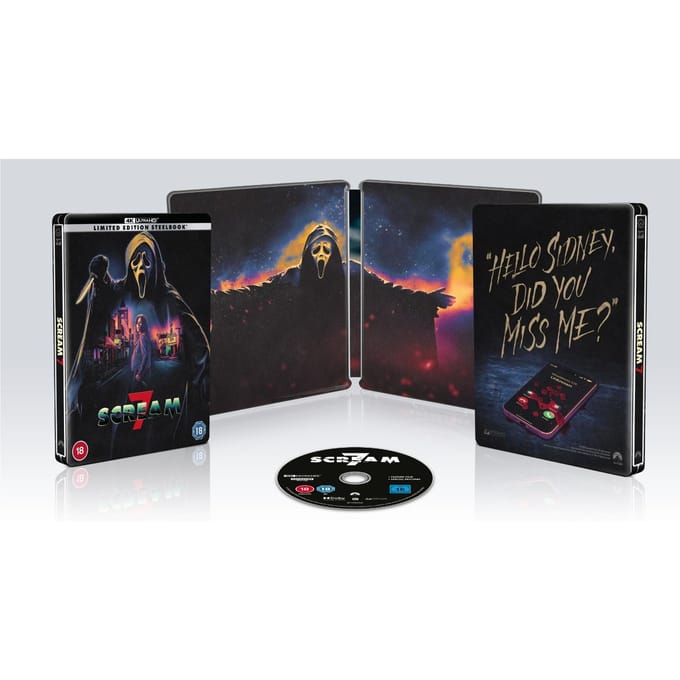 Scream 7 - Steelbook Limited Edition - 4K UHD - Import