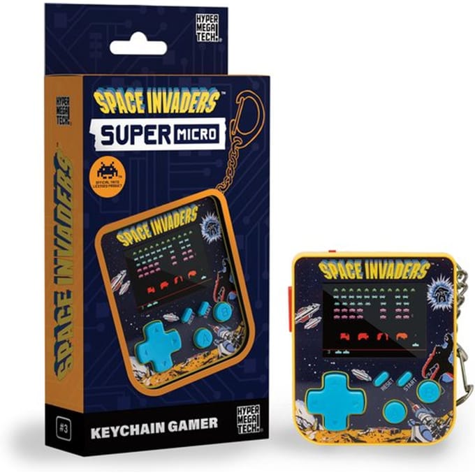 Evercade - Super Micro Keychain Gamer - Taito Space Invaders