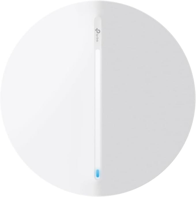 Tri-Band Access Point BE9300 voor Plafondmontage met 2.5 Gigabit PoE