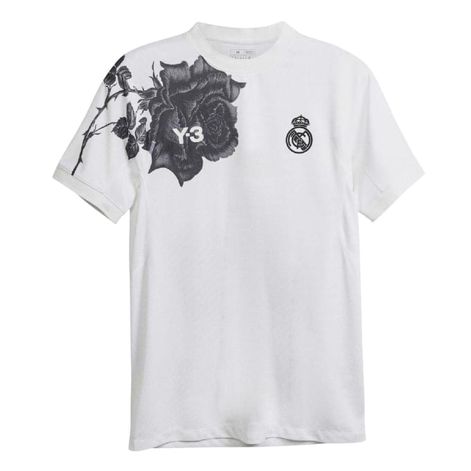 Y-3 Heren Real Madrid CF Shirt L wit